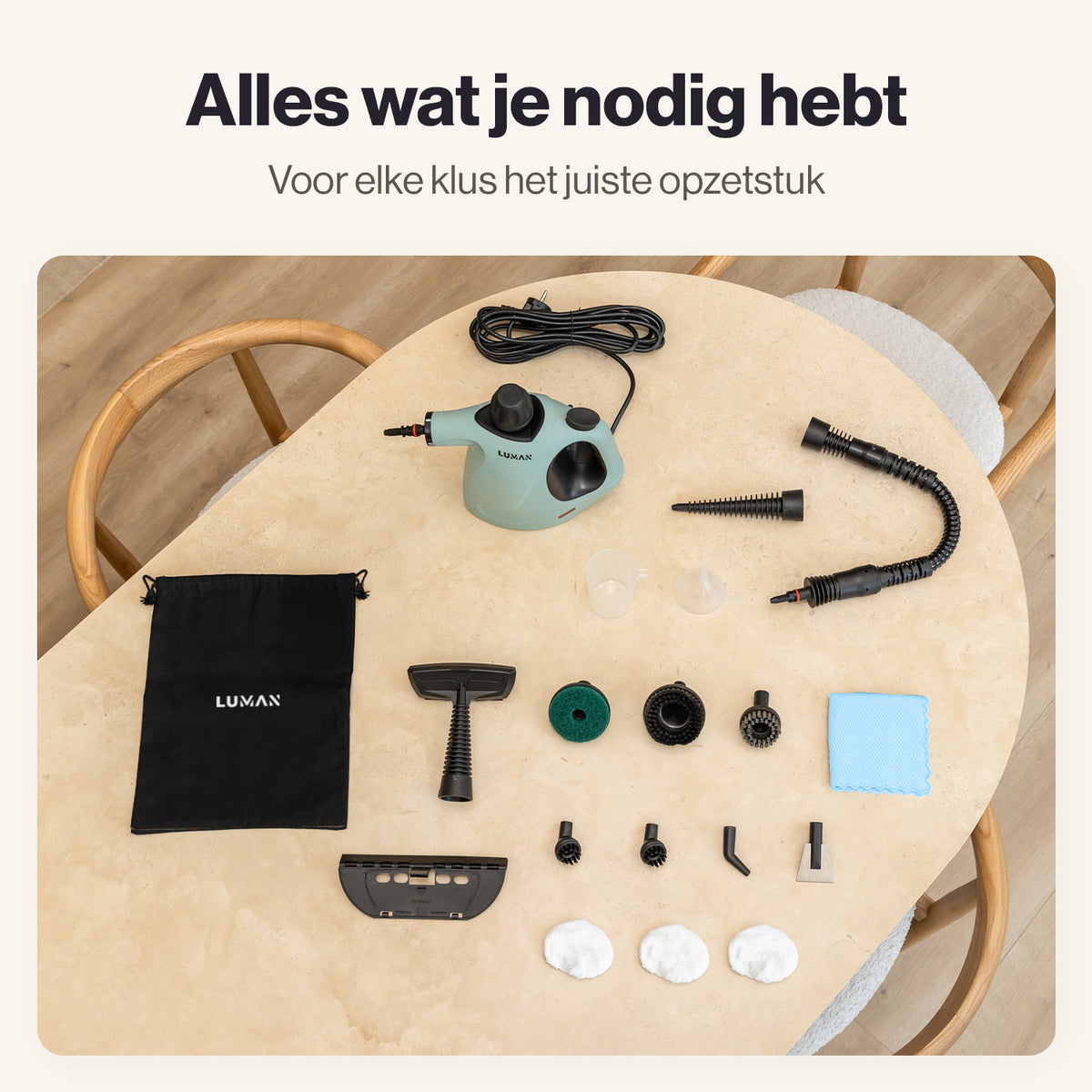 Handstoomreiniger C3 - Steam Lock Functie