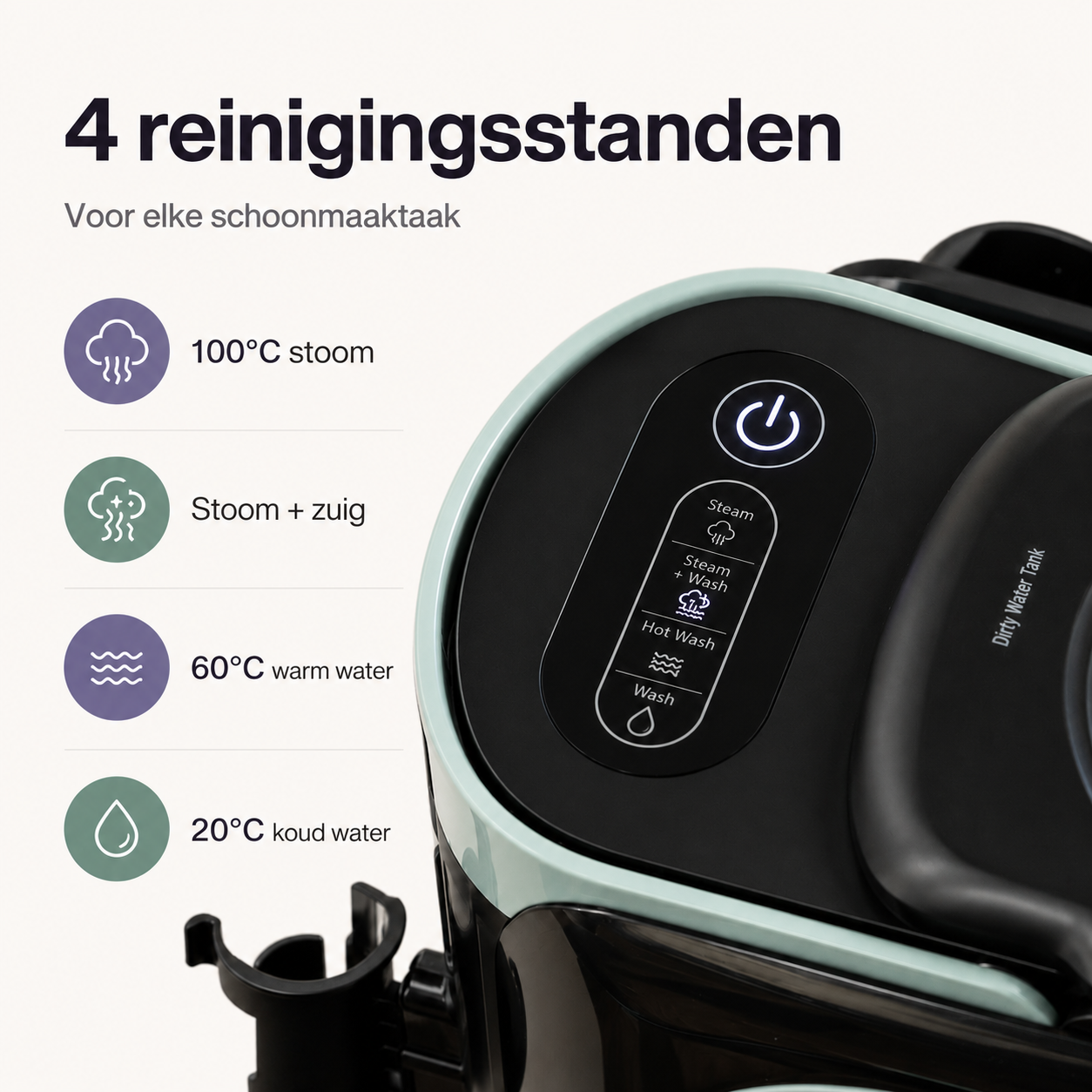 Vlekkenreiniger A3 Pro - Stoomreiniging