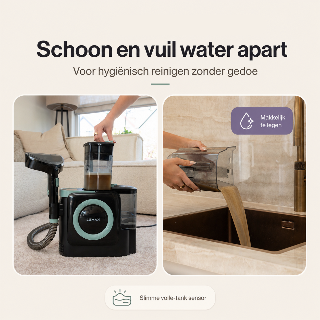 Vlekkenreiniger A3 Pro - Stoomreiniging