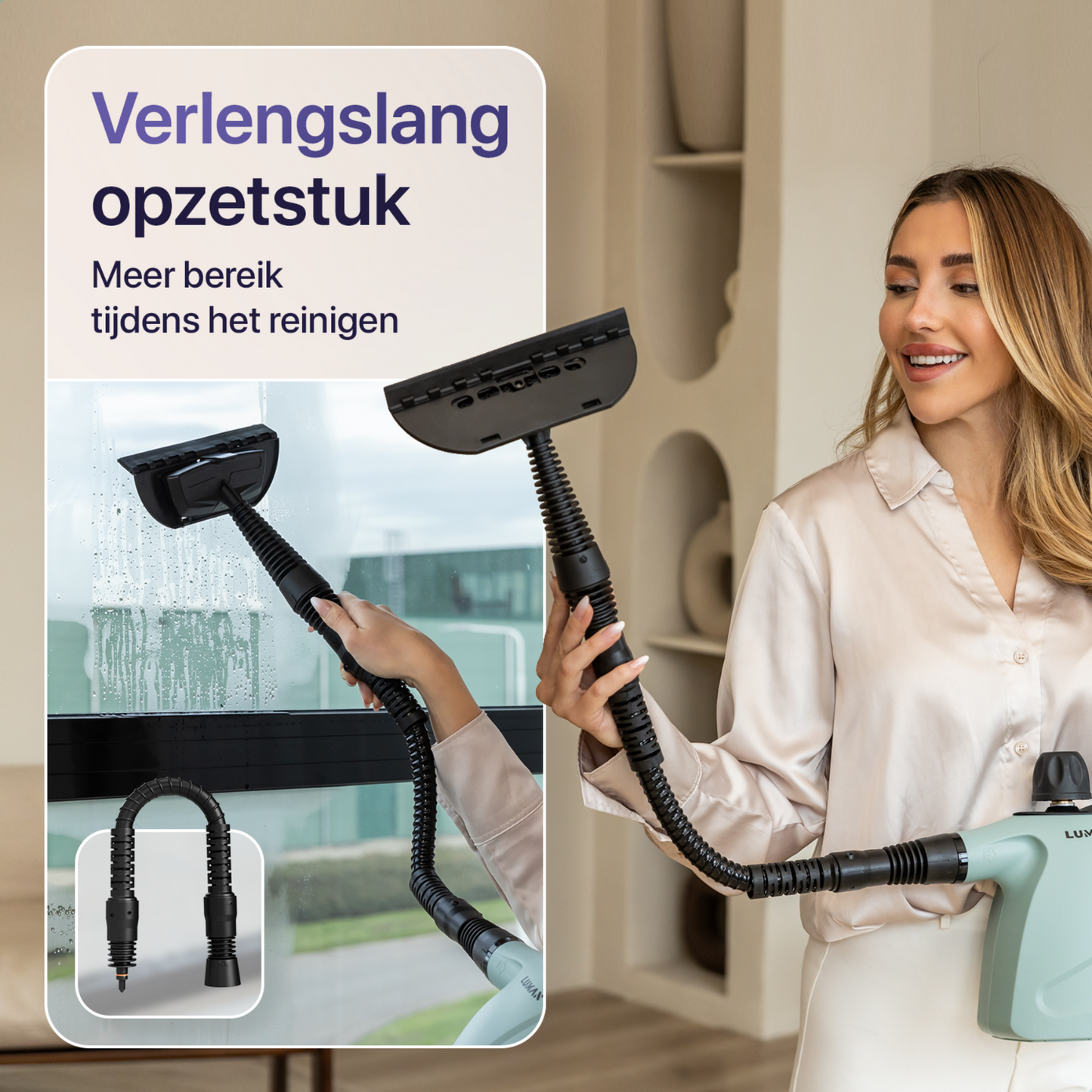 Handstoomreiniger C3 - Steam Lock Functie