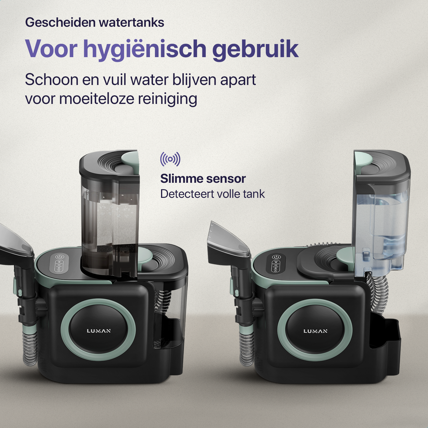 Vlekkenreiniger A3 Pro - Stoomreiniging