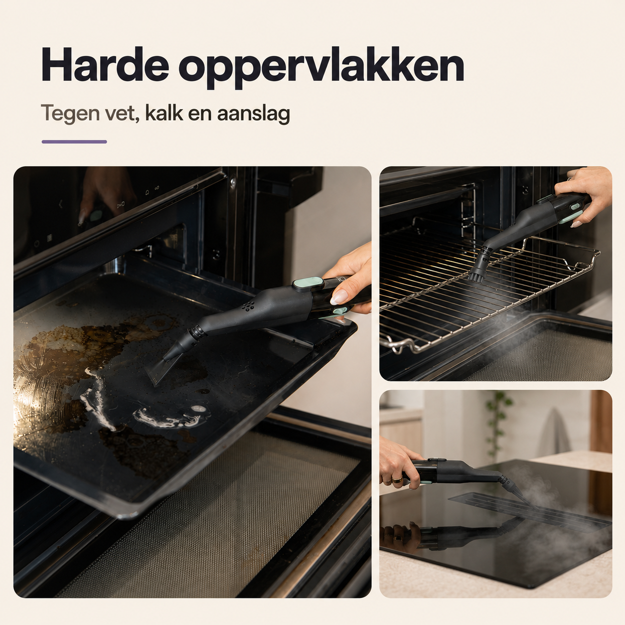 Vlekkenreiniger A3 Pro - Stoomreiniging