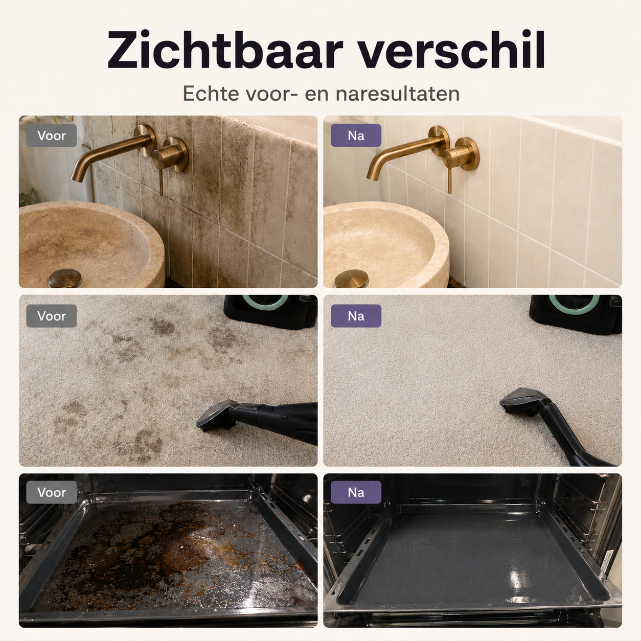 Vlekkenreiniger A3 Pro - Stoomreiniging