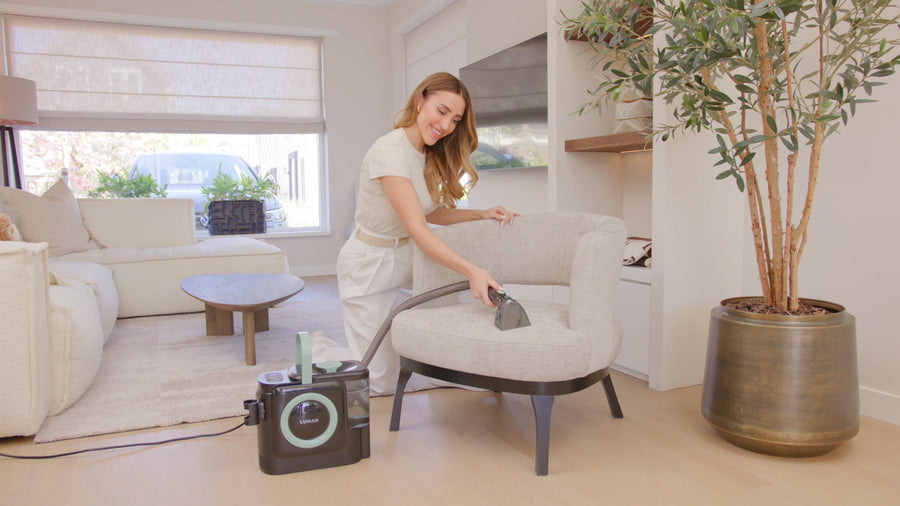 Diepe reiniging van stoffering